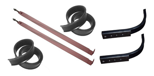 Kit Soportes 4 Sgujeros+sunchos+gomas Tanque Gas-oil 1114