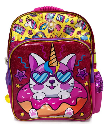 Mochila Primiria 16'' Gato Unicornio - Phi Phi Toys