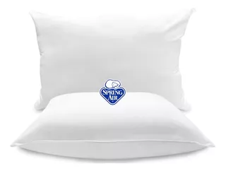 Paquete De 2 Almohadas Spring Air Antiacaros En Oferta