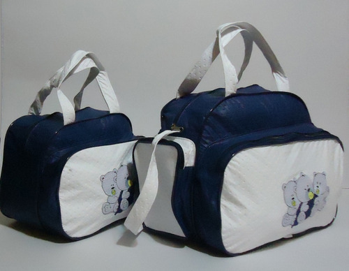 Bolsa Bebe Mala Maternidade Com Frasqueira Lateral