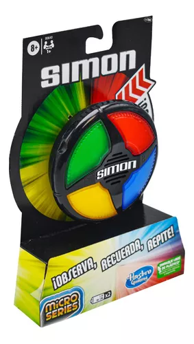 Simon Juego De Mesa Micro Series 4 Colores Hasbro