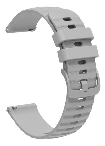 Compatible Correa De Silicona Gris Para Samsung Galaxy