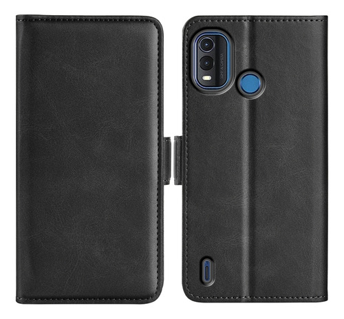 Funda De Piel Magnética De Doble Cara Para Nokia G11 Plus