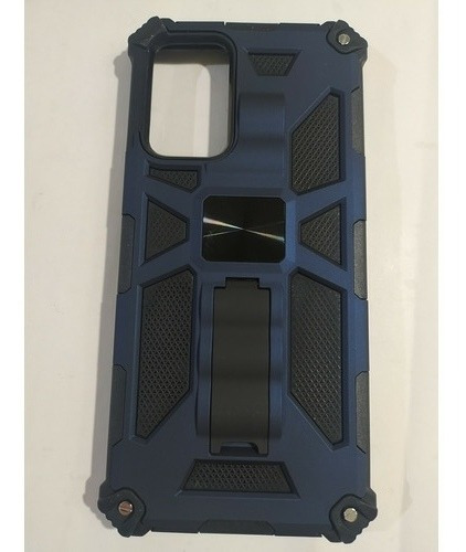 Funda Anticaida Para Galaxy A72 Uso Rudo Stand Plegable Blue