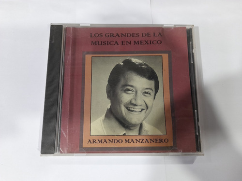 Cd Armando Manzanero Los Grandes De La Música En Formato Cd