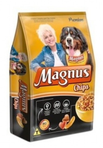 Ração Para Cães Magnus Chips Adulto 15 Kg