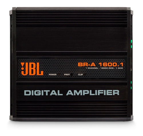 Módulo Amplificador Jbl Br-a1600.1 Digital 1600w Rms - 1 Ohm