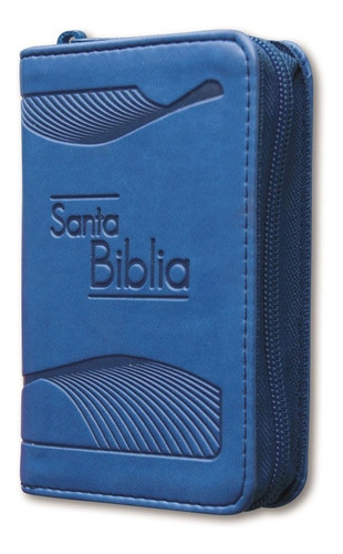 Biblia De Bolsillo Azul Reina Valera 1960 Con Cierre
