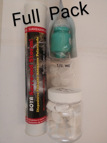 Antisarro Storm, Boya Cloradora, Y Tratamiento Wc. Full Pack