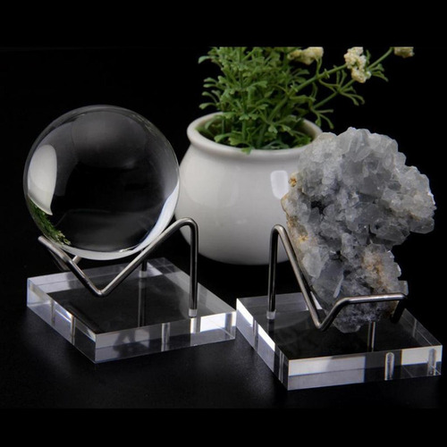 T 2 X Soporte De Exhibición Muestra Mineral De Piedras