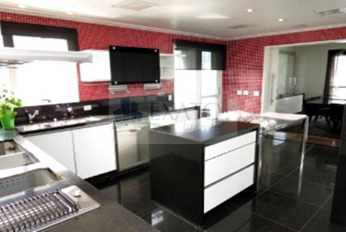Imagem 7 de 15 de Moema Alto Padrão 302m² Condomínio Cobiçado 4 Suites Decorado 5 Vagas Lazer Quadra De Tênis - Em50043