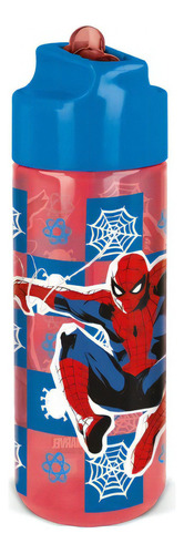 Spider-man Cuadros Botella 540 Ml Large Ecozen Hydro Color Rojo