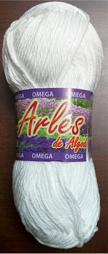 Hilaza Arles 100% Algodón Madeja De 100g Color Blanco