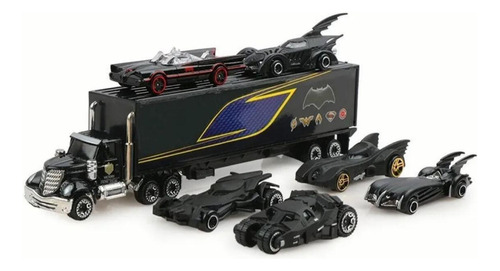 . Kit 6 Vehículos En Miniatura Batman Dc Carts.