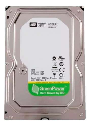 Disco Duro Western Digital 1tb Sata 3.5'' 7200rpm 64mb Green