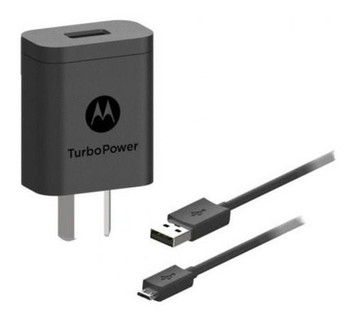 Cargador Micro Usb Motorola Original Turbo Power 20w 