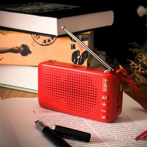 Parlante Bluetooth Portable T&g184 Radio Tf/fm/am Inamabrico