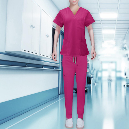 Los Uniformes Friegan Los Trajes De Trabajo De Enfermería