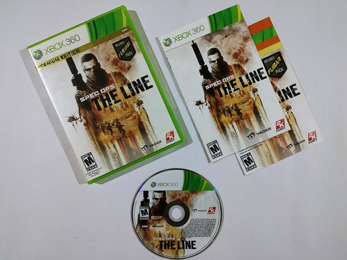 Spec Ops The Line Premium Edition - Xbox 360 Físico Raro!!! (Reacondicionado)