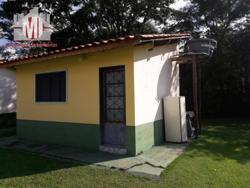 Chácara Com Escritura, 03 Dormitórios À Venda, 1750 M² Por R$ 450.000 - Rural - Socorro/sp - Ch0436