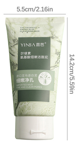 Limpiador Facial Delicado Con Clorofila R Con Limpiador A 30