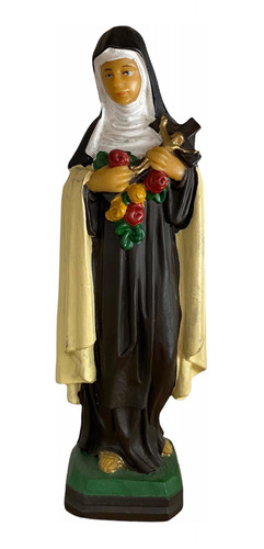 Imagen Virgen Santa Teresita 22 Cm - Pvc- Irrompible!!!