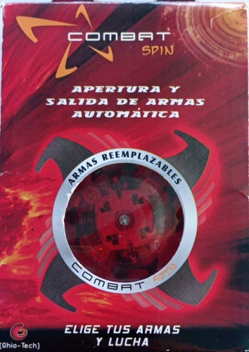 Imagen 3 de 3 de Beyblade Combat Spin (precio De La Docena)