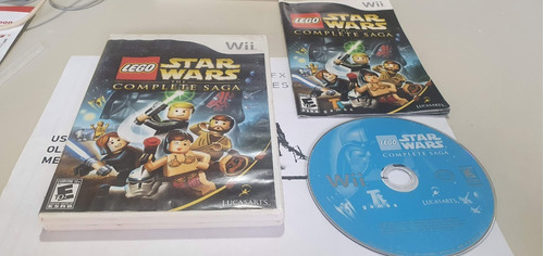 Lego Star Wars The Complete Saga Nintendo Wii Manual Testado