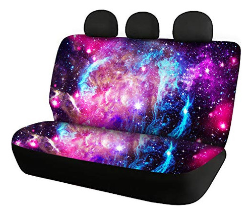 Upetstory Galaxy Space Car Seat Back Cover Universal Fit Tru