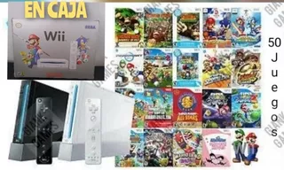 Nintendo Wii Con 35 Juegos Mario Bros Zelda Sonic Pokémon