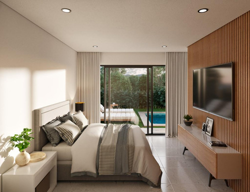 Imagen 8 de 9 de Villas Privadas 3hab En Preventa Listos 2026 C/area Social, Piscina, Cancha Deportiva, Parque Infantil, Area Mascotas Y Gym En Residencial Cerrado A Minutos Del Downtown Bavaro - Punta Cana