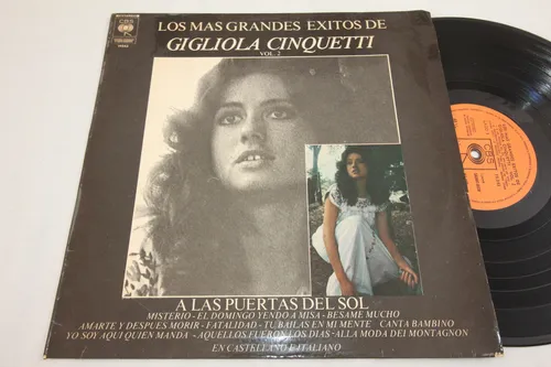 Vinilo Gigliola Cinquetti Los Mas Grandes Exitos Vol 2 1974 (Usado)