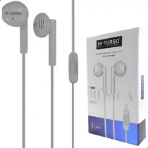 Comprar Fone De Ouvido Com Fio Estereo Microfone Integrado Hi-Turbo t-616 Cor Branco
