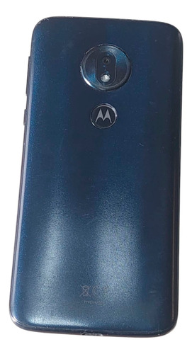 Motorola G7 Play 32 Gb Azul 2 Gb Libre Con Cargador Fact A Azul Oscuro (Usado)