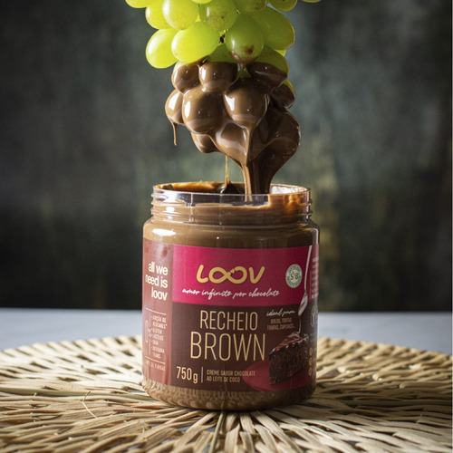 Imagem 3 de 7 de Creme De Chocolate Recheio Brown 160g Chocolife Loov