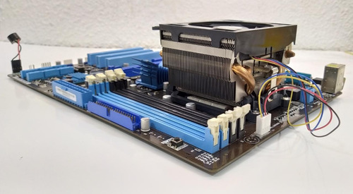 Placa Mãe Asus M4a77t/usb3 + Amd Phenon Ll X6 *ler Descrição (Usado)