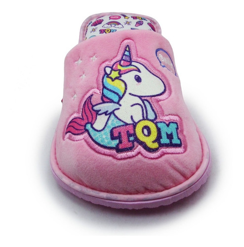 Arra Pantufla Salto De Cama Oxny200008 Unicornio Fucsia Dama