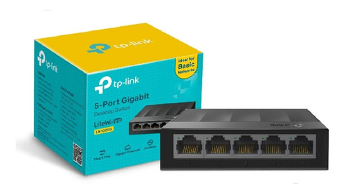 Tp-link Ls1005g Switch Escritorio Litewave 5 Puertos Gigabit