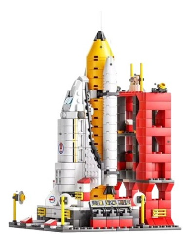 Bloques Construcción Armatodo Cohete Del Espacio 1000pcs
