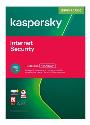 Antivirus Kaspersky Internet Security / 1 Disp / 1 Año /