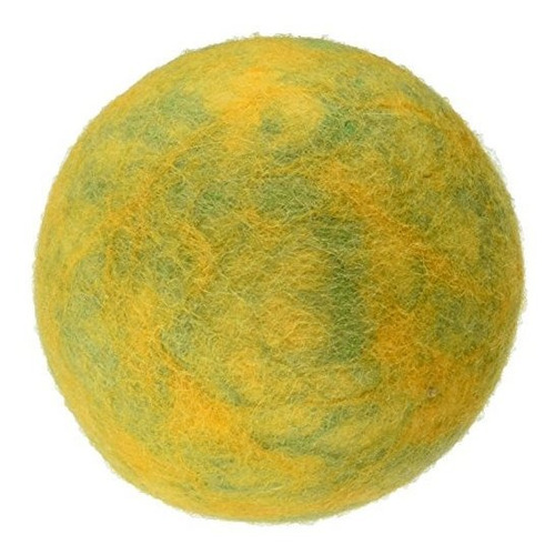 One Pet Planet 86012 35inch Wooly Fun Ball Dog Toy