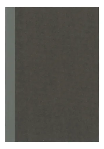 Cuadernos A5 Con Lomo Muji Gris Cuadriculado