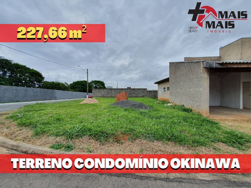 Imagem 1 de 11 de Lindo Lote De Esquina Condomínio Okinawa Hortolândia - Okinawaesq
