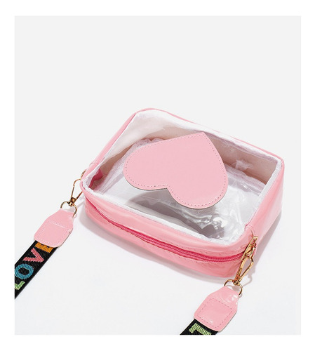 Bandolera De Moda Transparente Para Mujer Zlxk165