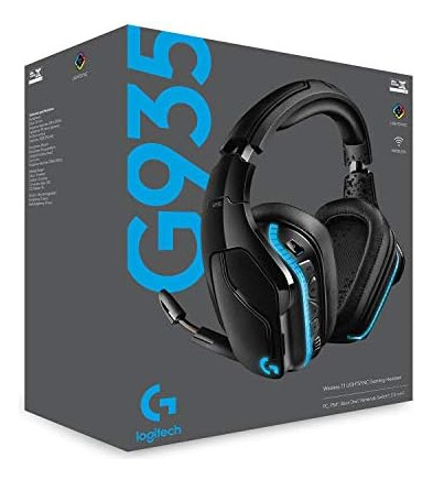 Logitech G935 Dts Inalámbricos: X 7.1 Subloración Subretro L