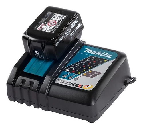 Kit Makita Dgp180z-3 Llave Impacto + Engrasadora +2bat+ Carg Turquesa