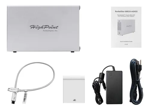 Adaptador Raid Thunderbolt 3 Mini-sas 2 Puertos 6661a