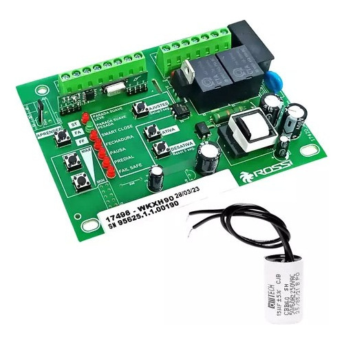 Central Placa Rossi Kxh30 Sensor Hall + Capacitor