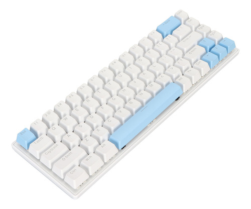 Teclado De Ordenador Para Juegos Usb 68 Teclas Blue N Key Ro