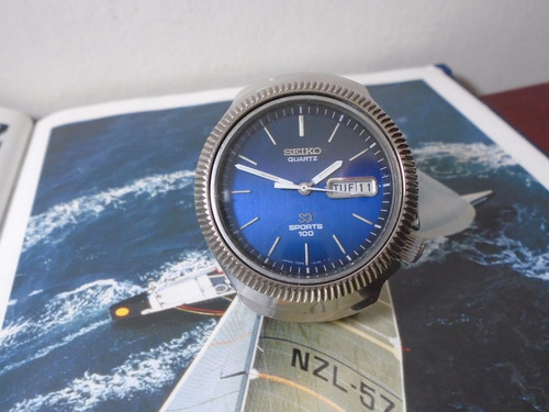 Seiko Sports Diver 7546 703a Quartz 100 M Raro Garantia